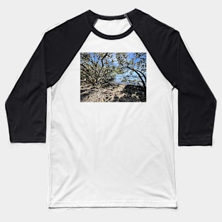 Small Hidden Beach at Robinson Preserve Baseball T-Shirt